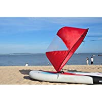 EFINNY Plegable Duradero Kayak Barco Wind Sail Sup Paddle Board Vela Canoa Movimiento Viento Paleta Remo Barcos con…